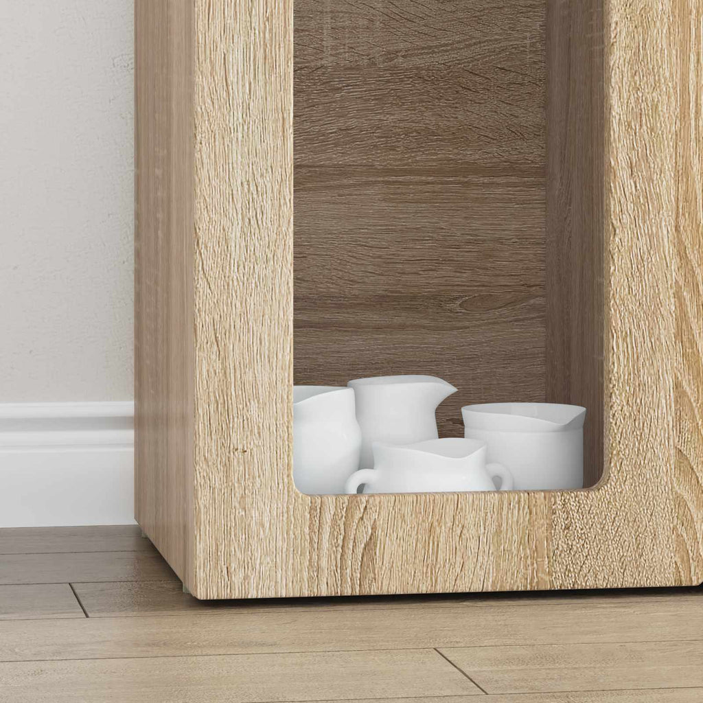 Aparador Roble Sonoma 59 x 35 x 100,5 cm Madera de ingeniería