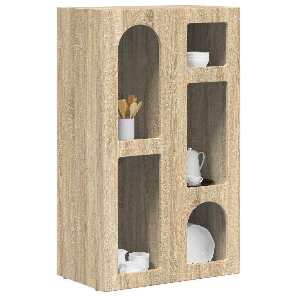 Aparador Roble Sonoma 59 x 35 x 100,5 cm Madera de ingeniería