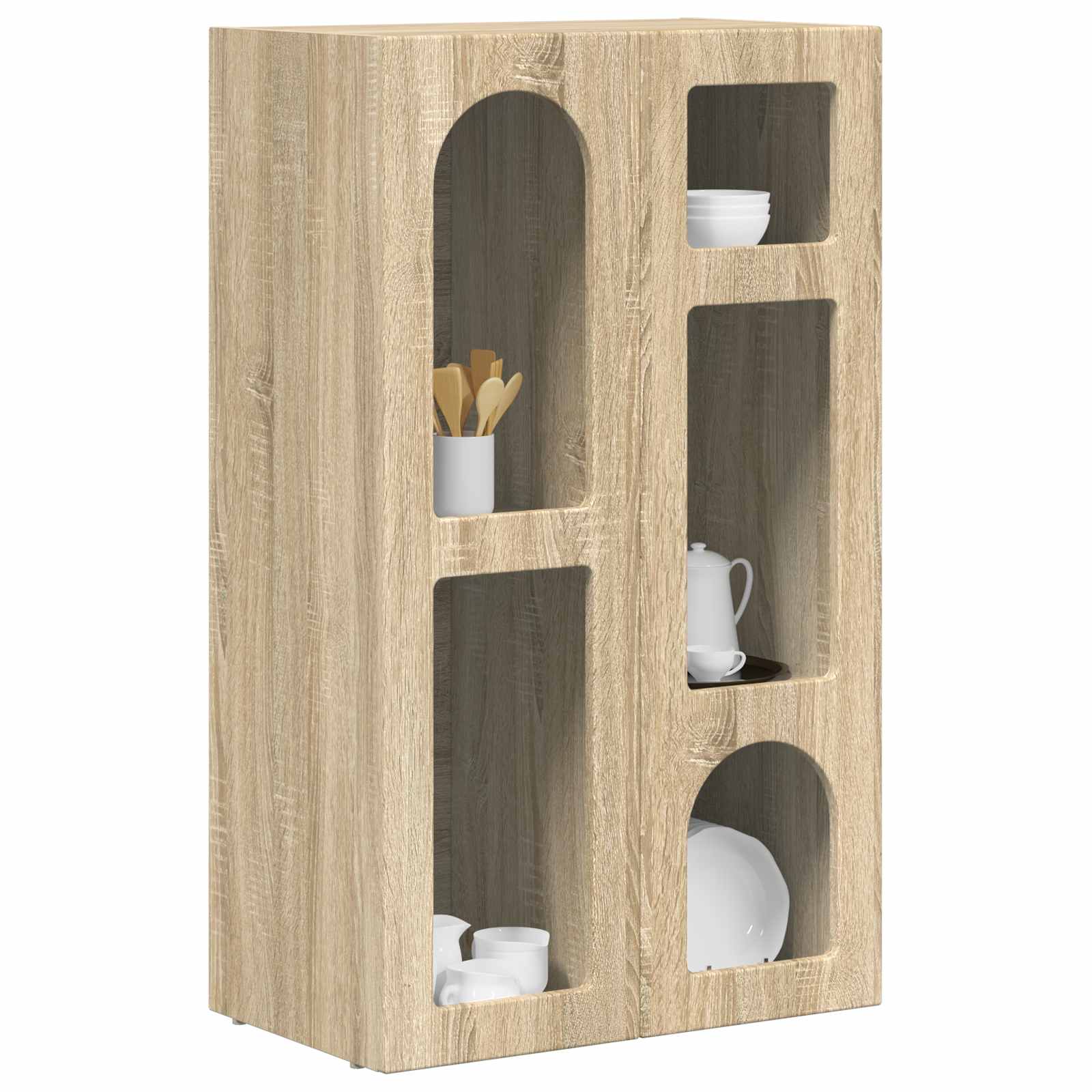 Aparador Roble Sonoma 59 x 35 x 100,5 cm Madera de ingeniería