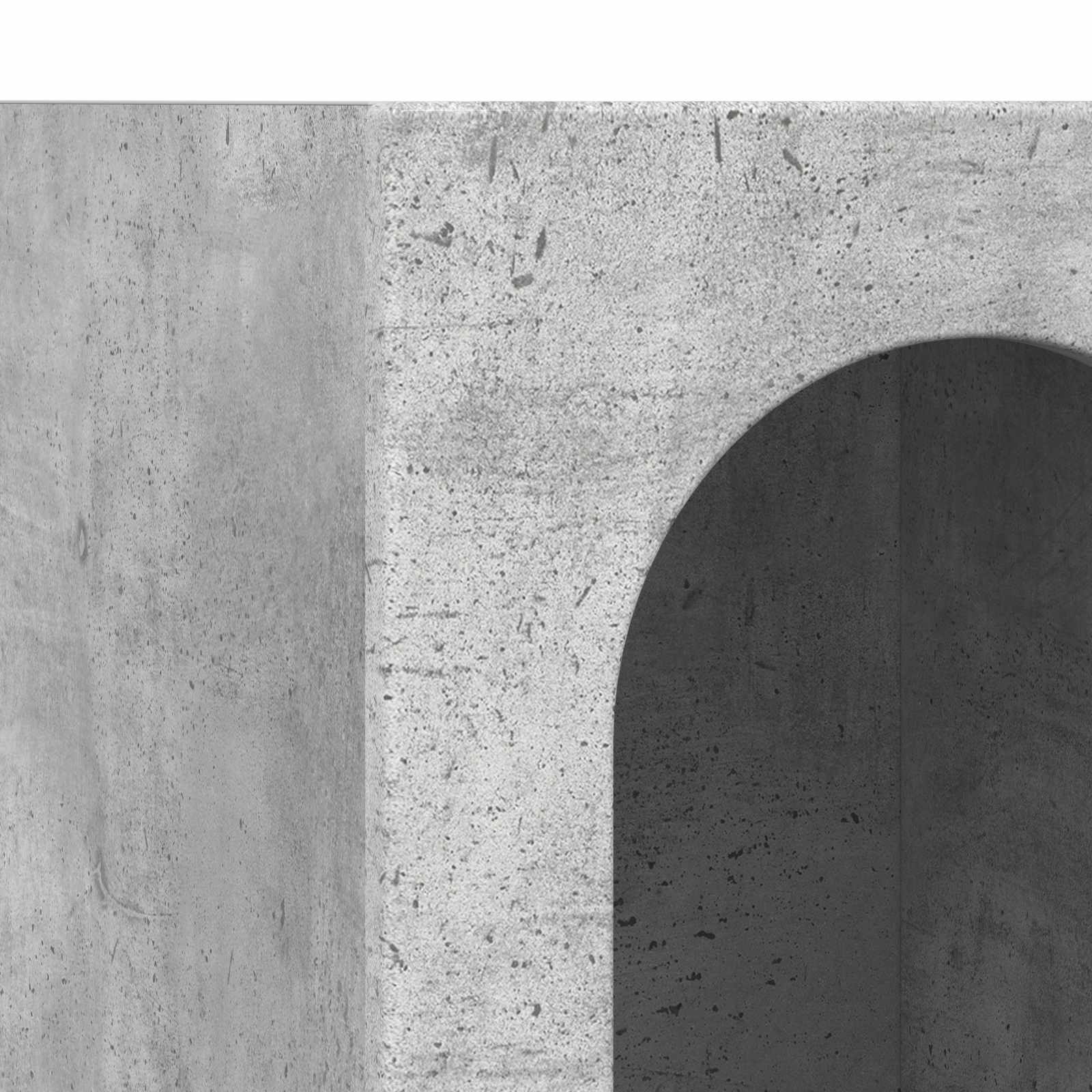 Aparador Gris Concreto 59 x 35 x 100,5 cm Madera de ingeniería