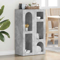 Aparador Gris Concreto 59 x 35 x 100,5 cm Madera de ingeniería