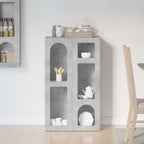 Aparador Gris Concreto 59 x 35 x 100,5 cm Madera de ingeniería