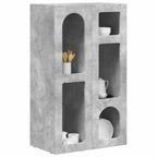 Aparador Gris Concreto 59 x 35 x 100,5 cm Madera de ingeniería
