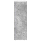 Aparador Gris Concreto 59 x 35 x 100,5 cm Madera de ingeniería