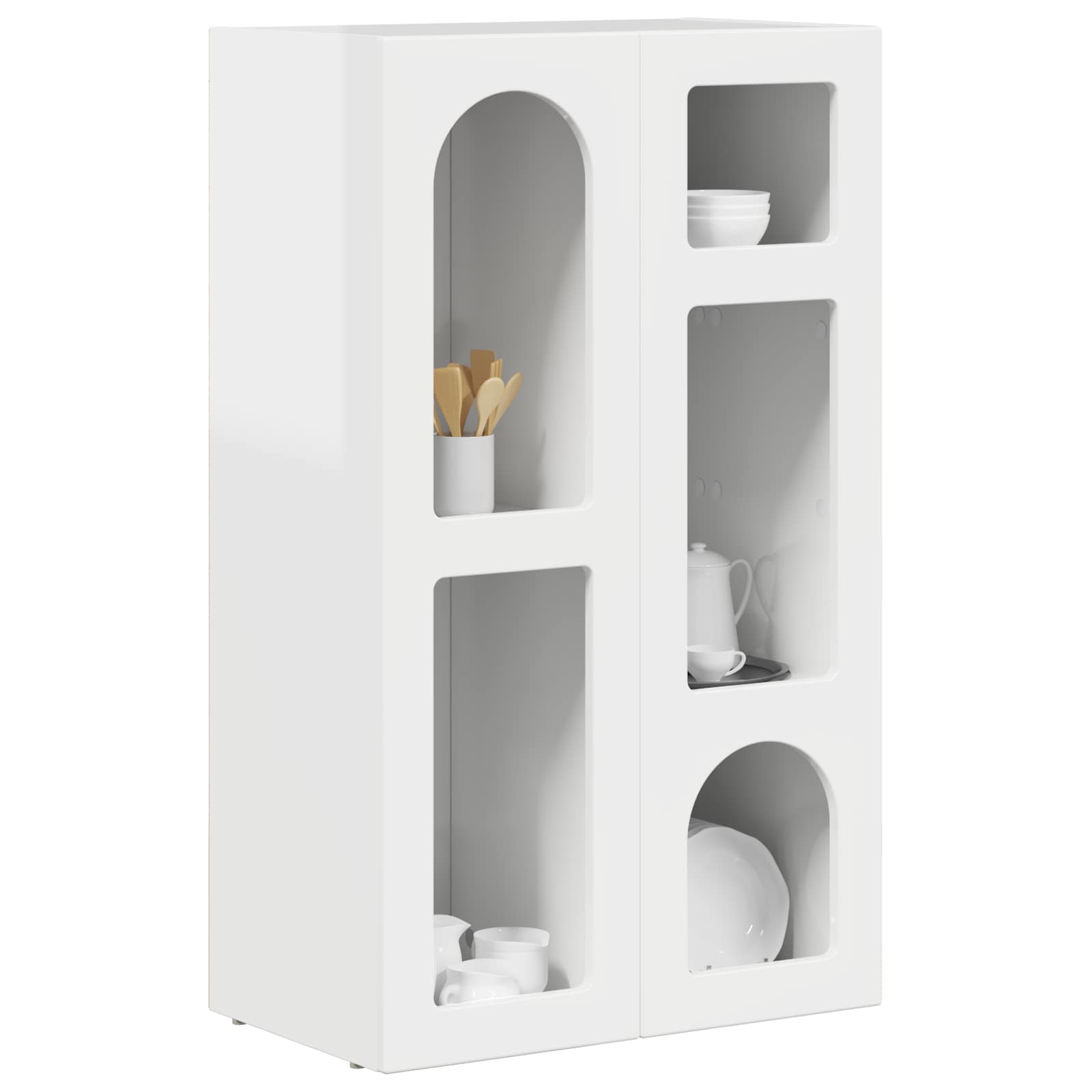 Aparador brillante 59 x 35 x 100,5 cm Madera de ingeniería