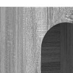 Aparador Gris Sonoma 59 x 35 x 100,5 cm Madera de ingeniería