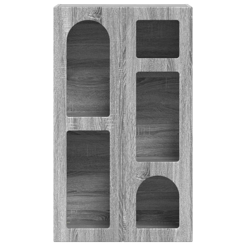 Aparador Gris Sonoma 59 x 35 x 100,5 cm Madera de ingeniería