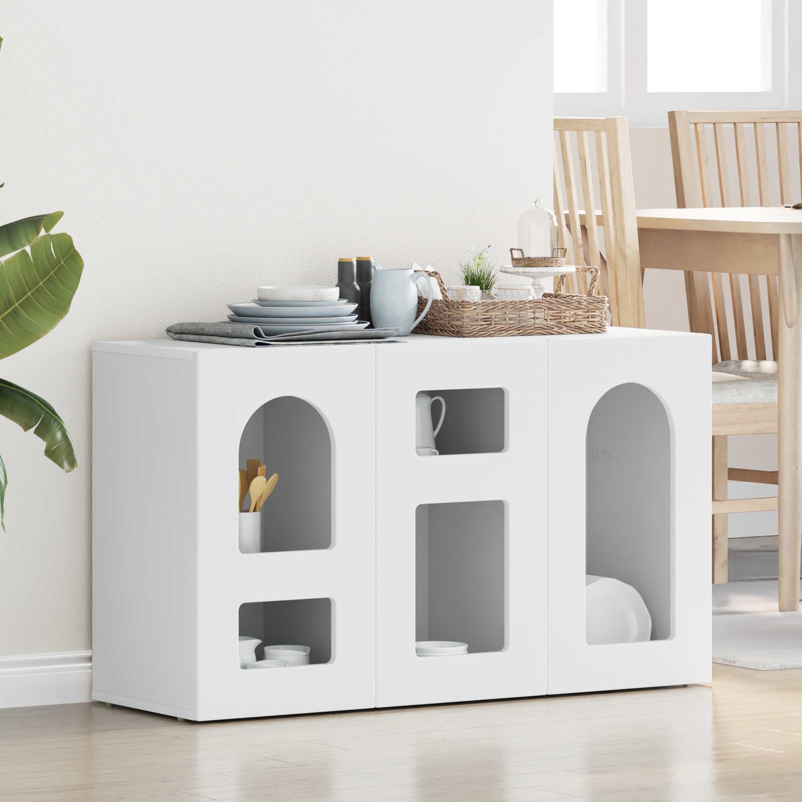 Aparador 100 x 35 x 59 cm Madera de ingeniería