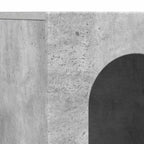 Aparador Gris Concreto 100 x 35 x 59 cm Madera de ingeniería