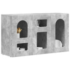 Aparador Gris Concreto 100 x 35 x 59 cm Madera de ingeniería