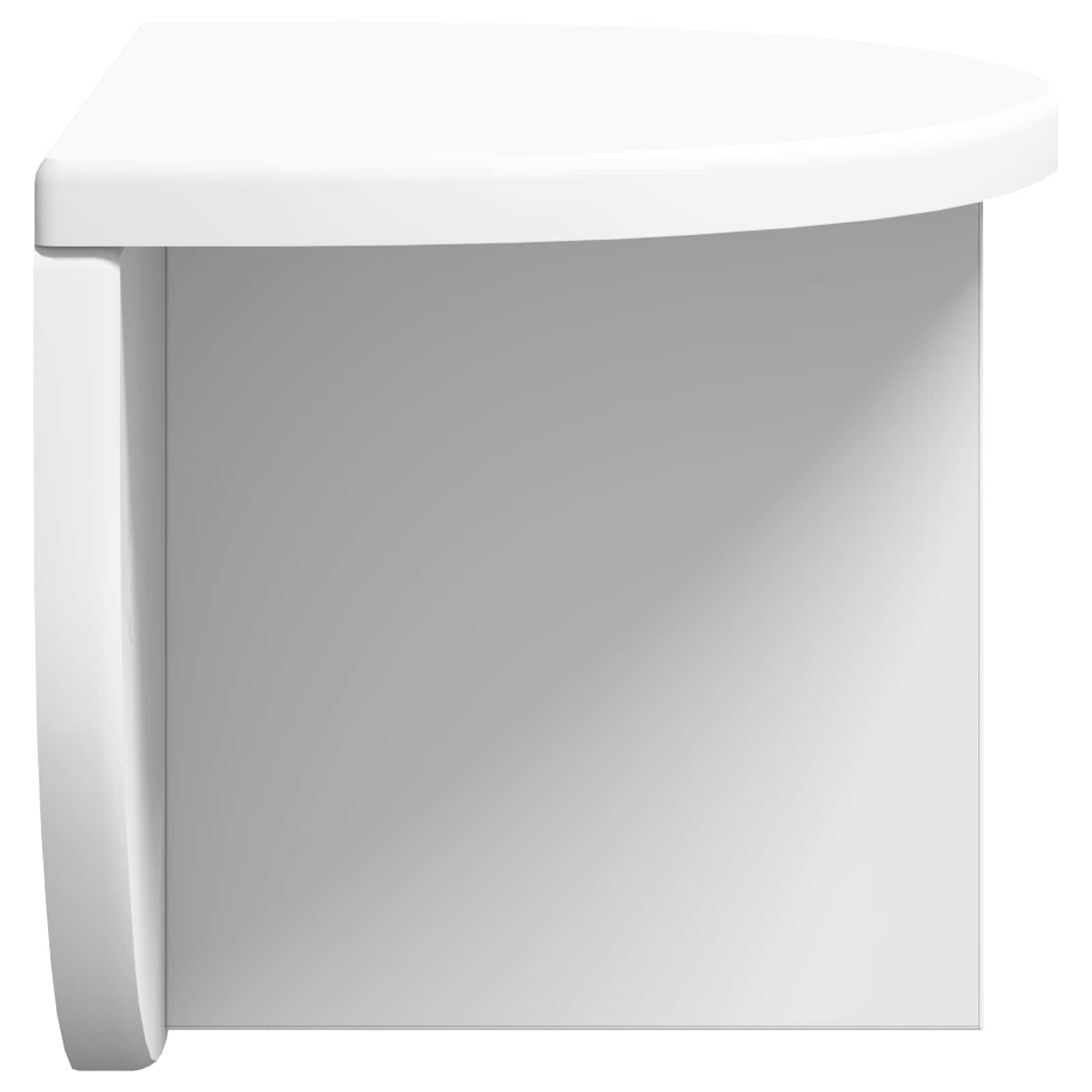 Estante de pared 2 pcs 38 x 19 x 19 cm Madera de ingeniería