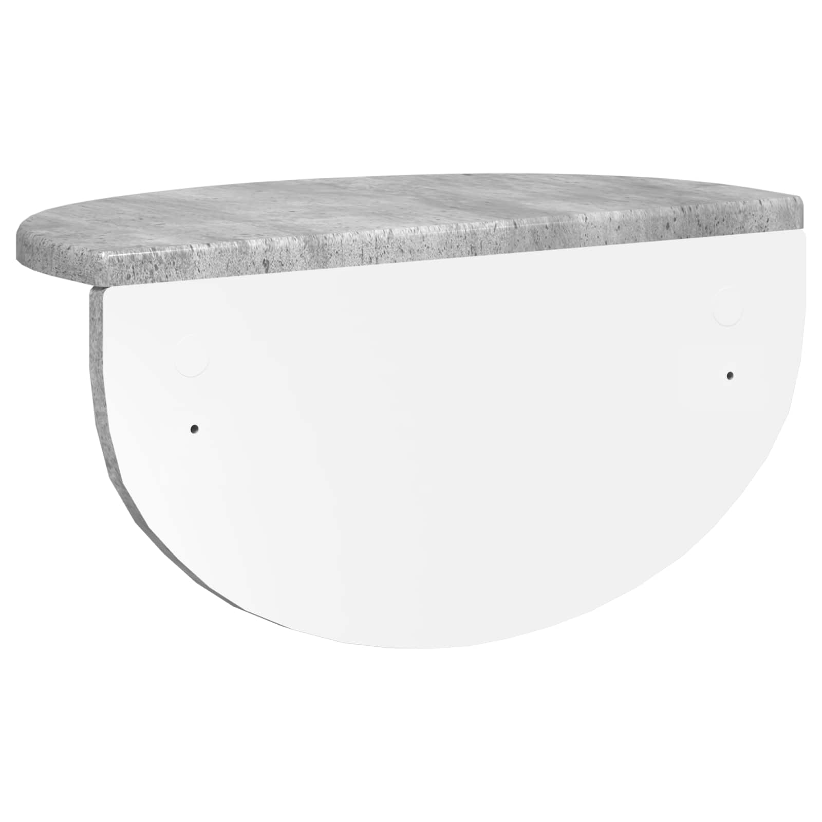 Estante de pared Gris Concreto 38 x 19 x 19 cm