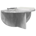 Estante de pared Gris Concreto 38 x 19 x 19 cm