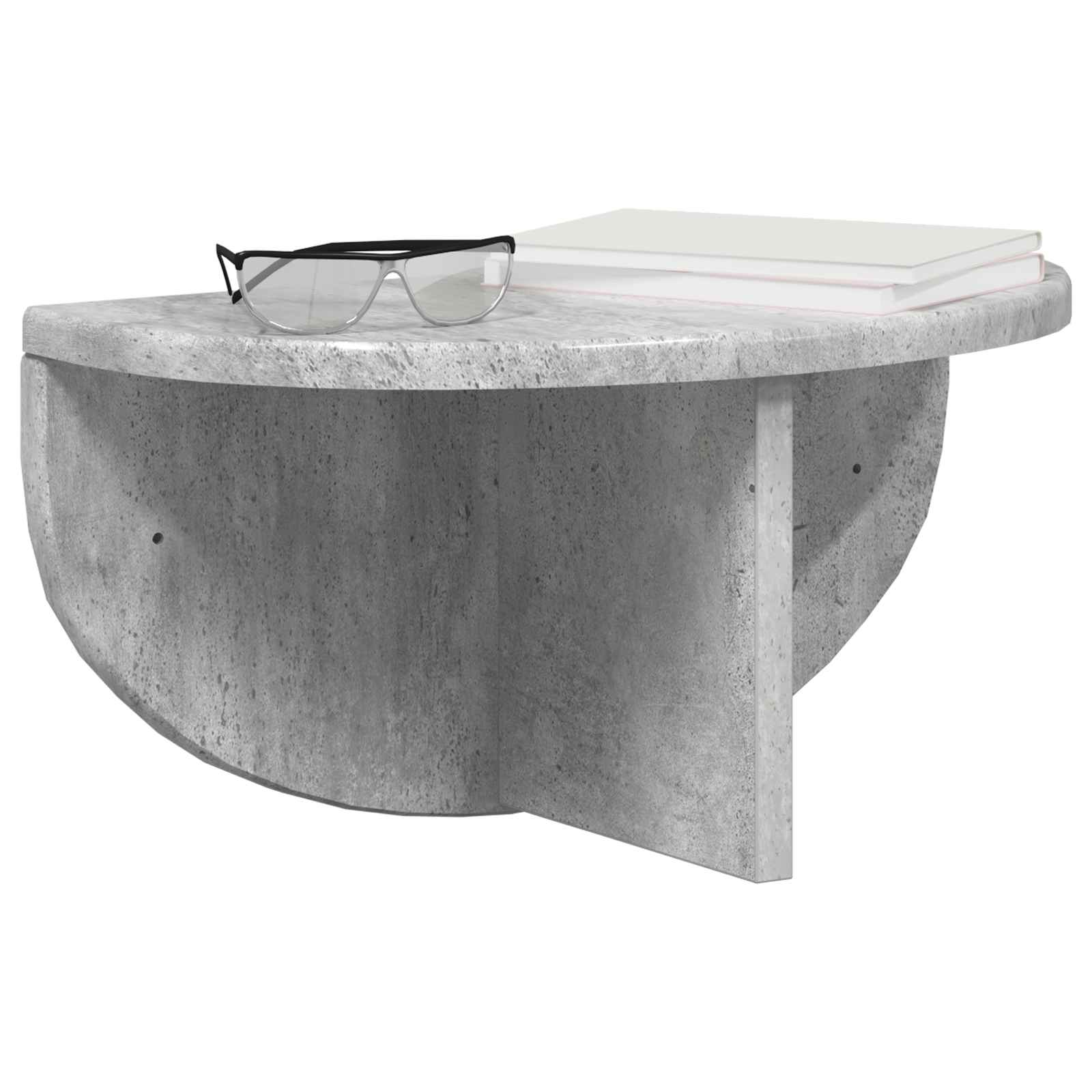 Estante de pared Gris Concreto 38 x 19 x 19 cm