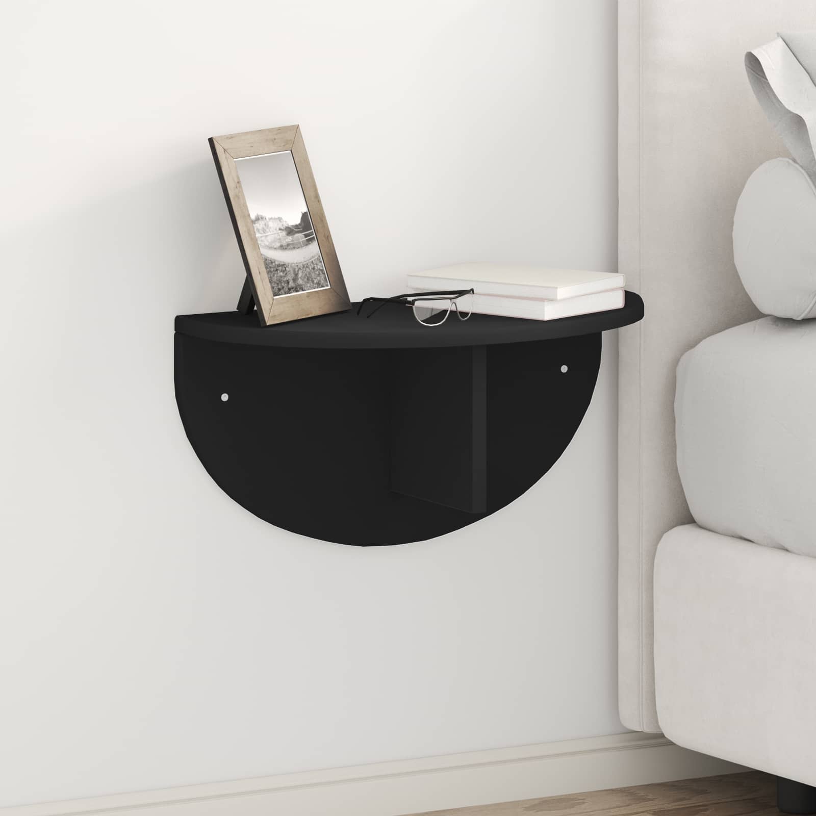 Wall shelf 2 pcs 38 x 19 x 19 cm Engineered wood