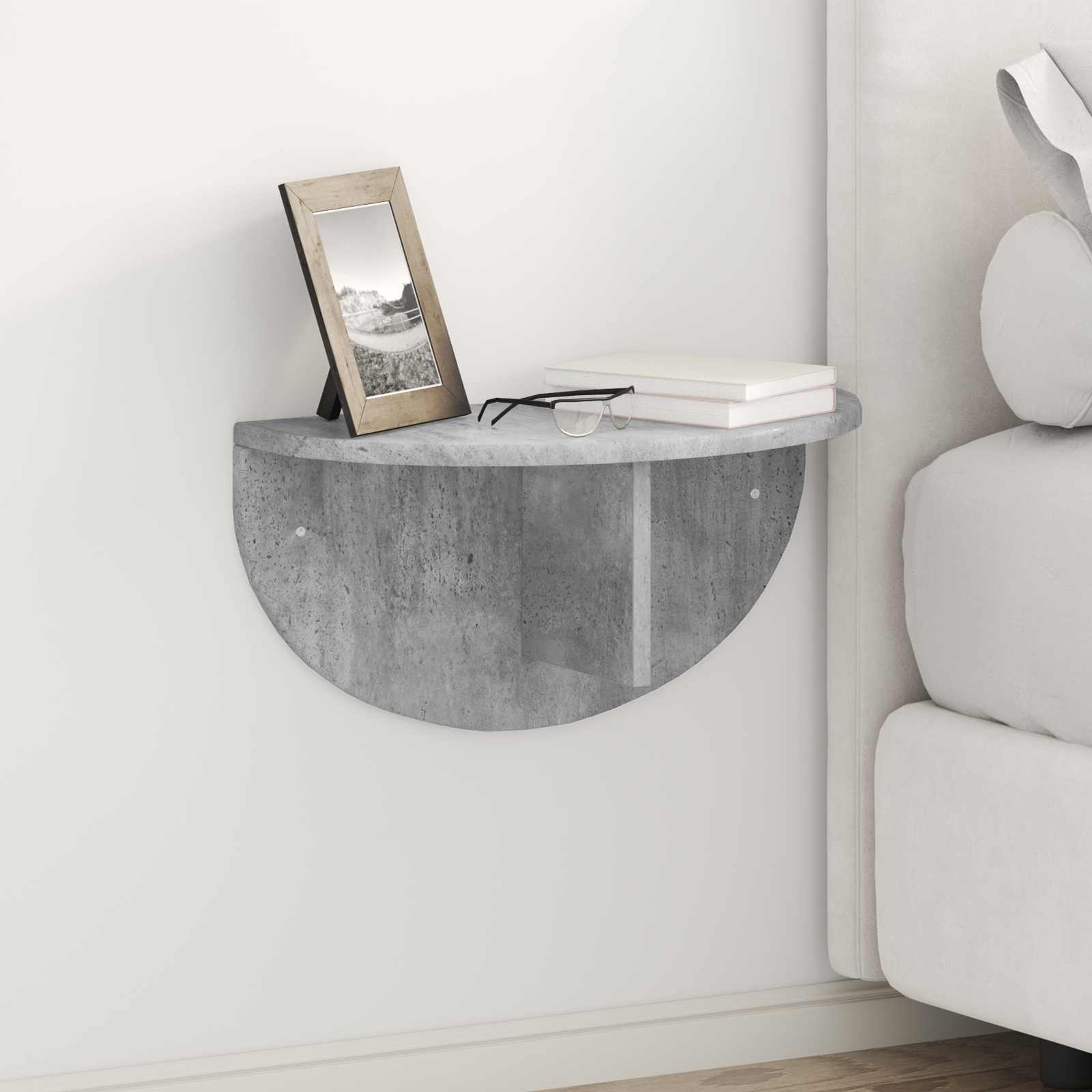 Wall shelf 2 pcs 38 x 19 x 19 cm Engineered wood