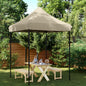 Carpa de Fiesta Antracita 200 x 200 x 315 cm Tela Oxford