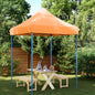 Carpa de Fiesta Antracita 200 x 200 x 315 cm Tela Oxford