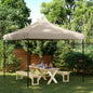 Tenda de Festa 292 x 292 x 315 cm Terracota Tecido Oxford