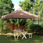Tenda de Festa 292 x 292 x 315 cm Terracota Tecido Oxford