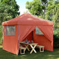 Tenda de Festa 292 x 292 x 315 cm Terracota Tecido Oxford