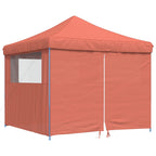 Carpa de Fiesta 292 x 292 x 315 cm Terracota Tela Oxford