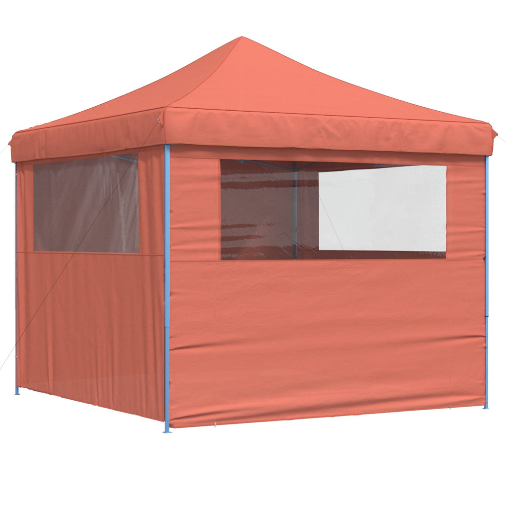 Carpa de Fiesta 292 x 292 x 315 cm Terracota Tela Oxford