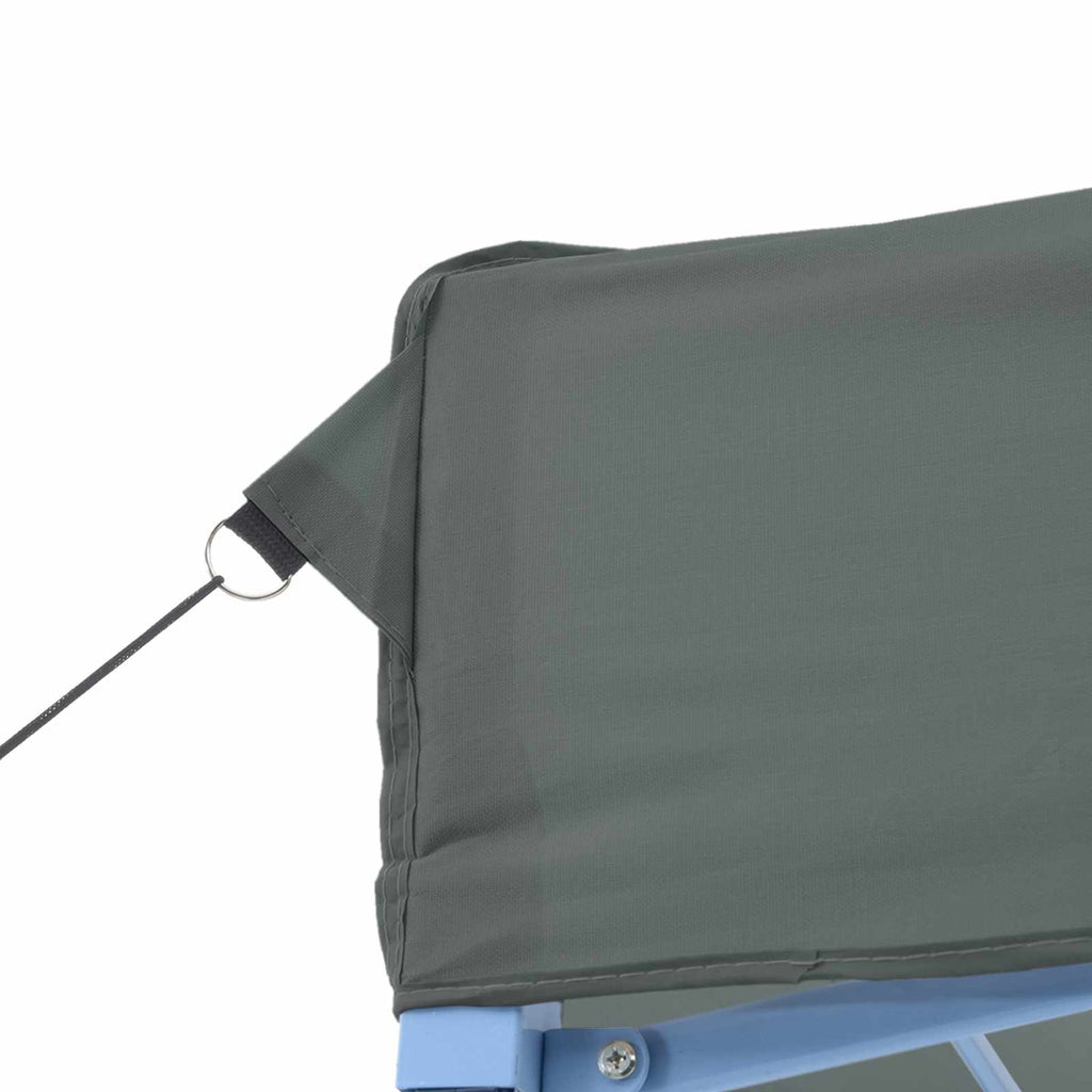 Carpa de Fiesta Antracita 280 x 410 x 315 cm Tela Oxford