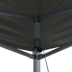 Carpa de Fiesta Antracita 280 x 410 x 315 cm Tela Oxford