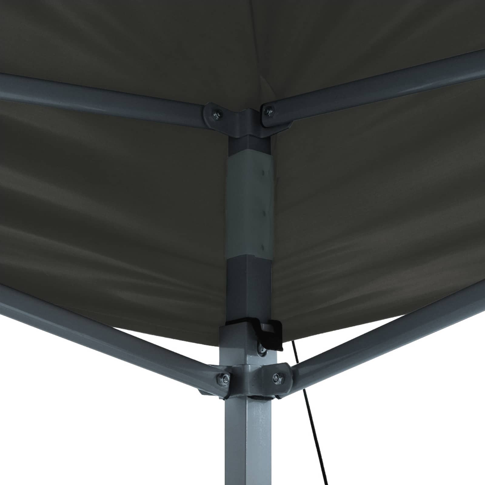 Carpa de Fiesta Antracita 280 x 410 x 315 cm Tela Oxford