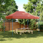 Tenda de Festa Antracite 280 x 410 x 315 cm Tecido Oxford