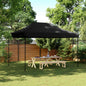 Tenda de Festa Antracite 280 x 410 x 315 cm Tecido Oxford