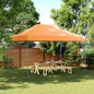 Tenda de Festa Antracite 280 x 410 x 315 cm Tecido Oxford