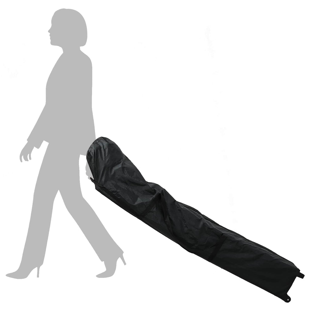 Carpa de Fiesta Antracita 291 x 431 x 315 cm Tela Oxford