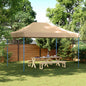 Carpa de Fiesta Antracita 291 x 431 x 315 cm Tela Oxford