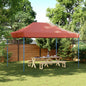 Carpa de Fiesta Antracita 291 x 431 x 315 cm Tela Oxford
