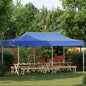 Carpa de Fiesta Antracita 291 x 580 x 315 cm Tela Oxford
