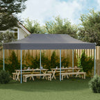 Carpa de Fiesta Antracita 291 x 580 x 315 cm Tela Oxford
