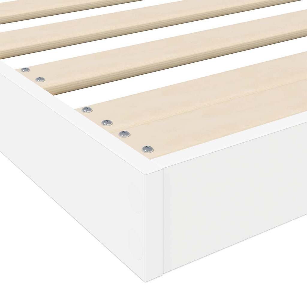 Estructura de Cama de Suelo 100 x 200 cm Madera de ingeniería
