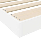 Estructura de Cama de Suelo 100 x 200 cm Madera de ingeniería