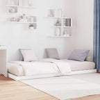 Estructura de Cama de Suelo 100 x 200 cm Madera de ingeniería