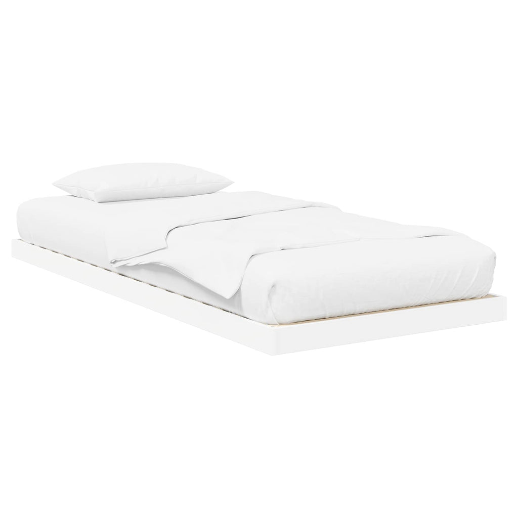 Estructura de Cama de Suelo 100 x 200 cm Madera de ingeniería