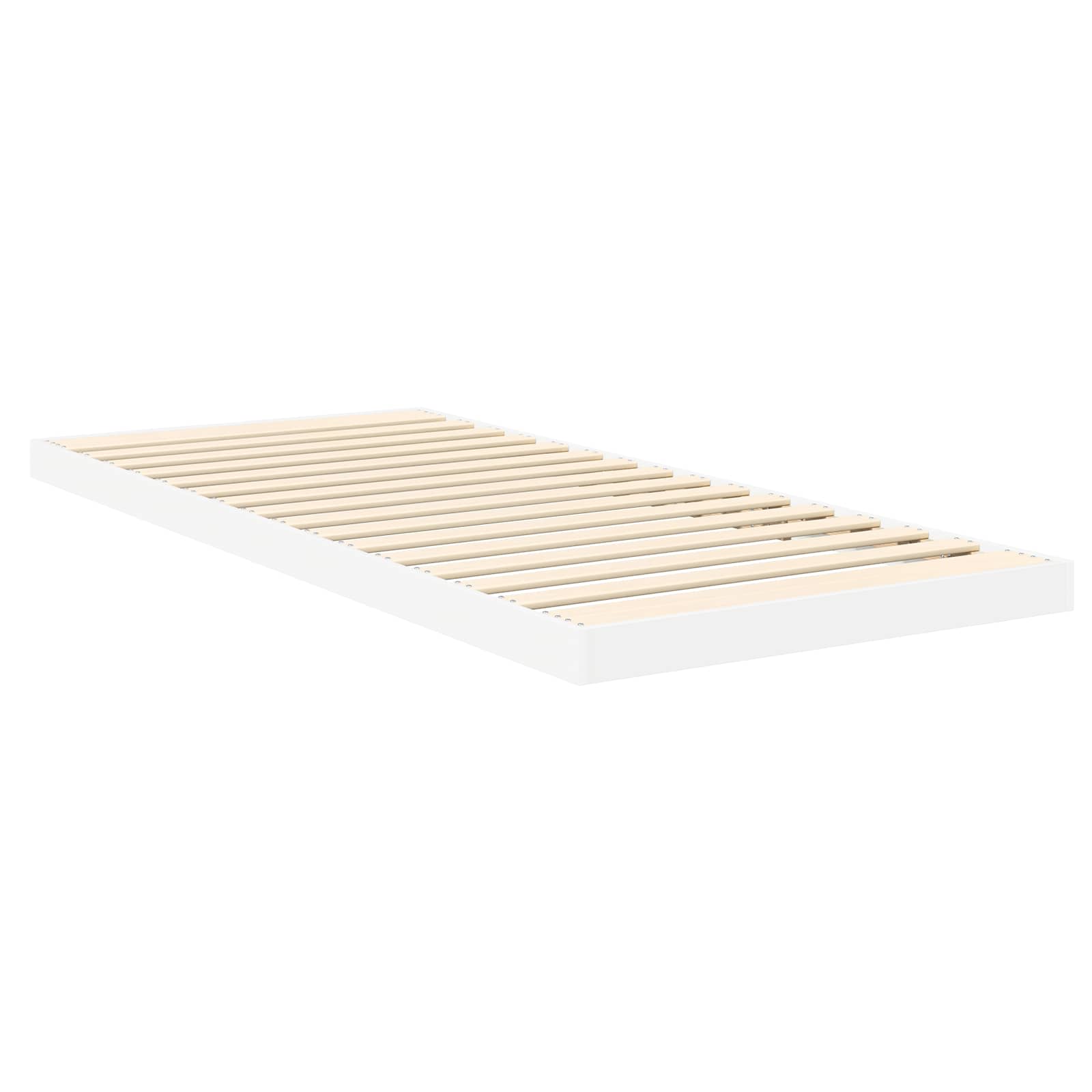 Estructura de Cama de Suelo 100 x 200 cm Madera de ingeniería