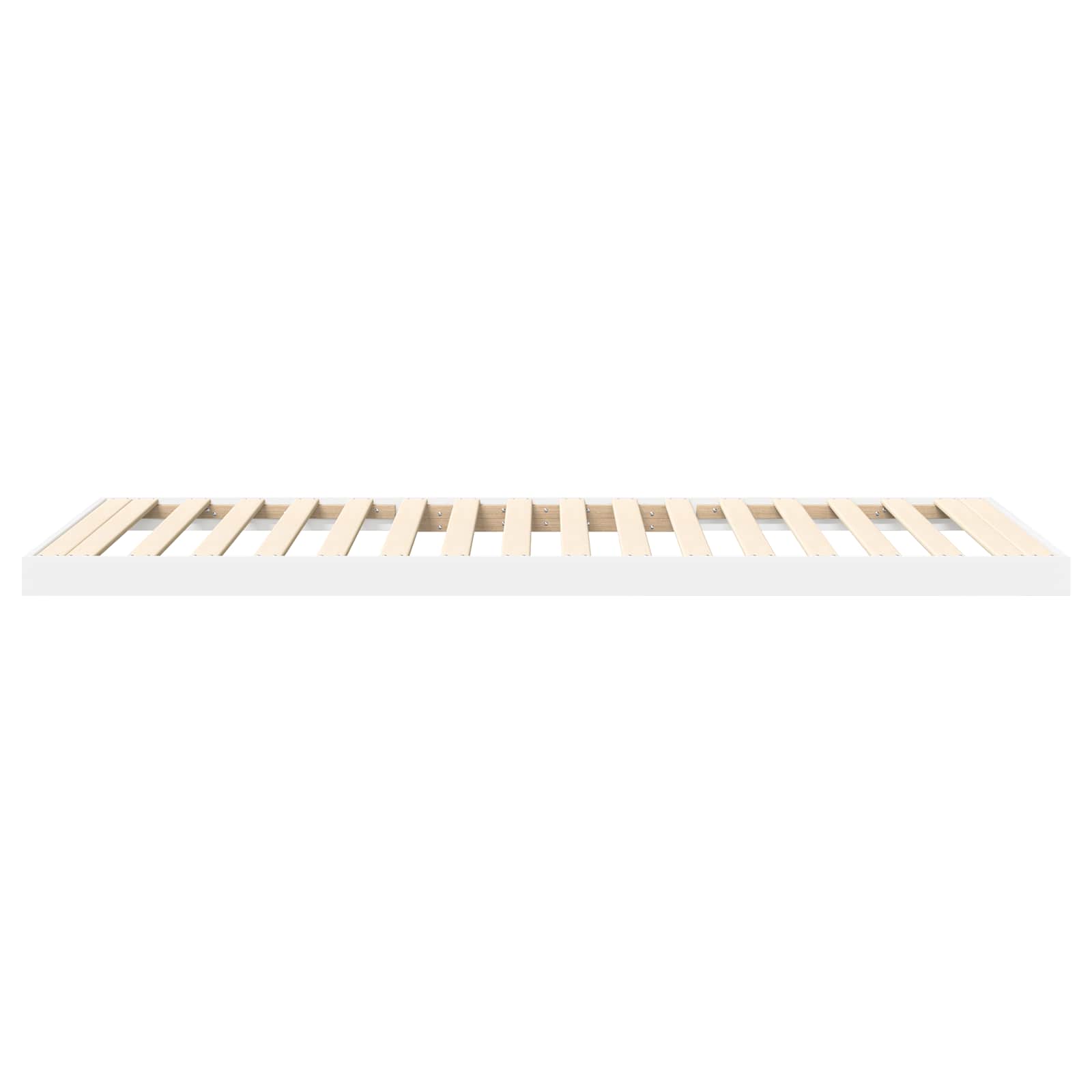 Estructura de Cama de Suelo 100 x 200 cm Madera de ingeniería
