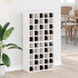 Estante de Vino 2 pcs 56 x 25 x 56 cm Madera de pino macizo