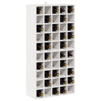 Estante de Vino 2 pcs 56 x 25 x 56 cm Madera de pino macizo