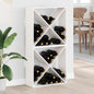 Estante de Vino 2 pcs 56 x 25 x 56 cm Madera de pino macizo