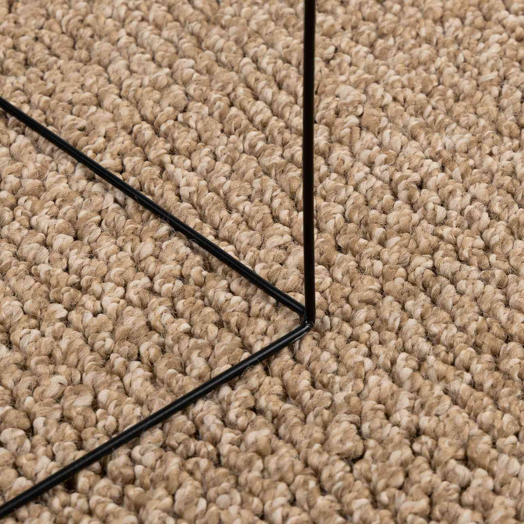 Alfombras de área AGIRA Natural 150 x 80 cm Poliéster