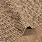 Alfombras de área AGIRA Natural 150 x 80 cm Poliéster