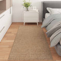 Alfombras de área AGIRA Natural 150 x 80 cm Poliéster